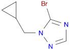 5-bromo-1-(cyclopropylmethyl)-1H-1,2,4-triazole