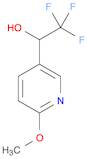 2,2,2-trifluoro-1-(6-methoxypyridin-3-yl)ethan-1-ol