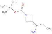 tert-butyl 3-(1-aminopropyl)azetidine-1-carboxylate