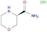 (3R)-morpholine-3-carboxamide hydrochloride