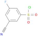 3-Cyano-5-fluorobenzene-1-sulfonyl chloride