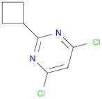 4,6-dichloro-2-cyclobutylpyrimidine