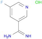 5-fluoropyridine-3-carboximidamide hydrochloride