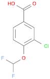 3-chloro-4-(difluoromethoxy)benzoic acid