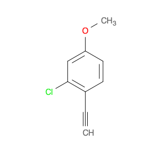 2-Chloro-1-ethynyl-4-methoxybenzene