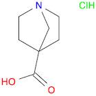 1-Azabicyclo[2.2.1]heptane-4-carboxylic acid hydrochloride