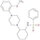 N-{2-[4-(2-methoxyphenyl)piperazin-1-yl]cyclohexyl}benzenesulfonamide