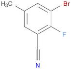 3-Bromo-2-fluoro-5-methyl-benzonitrile