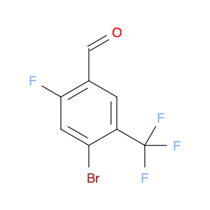 4-Bromo-2-fluoro-5-(trifluoromethyl)benzaldehyde