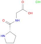 2-{[(2S)-pyrrolidin-2-yl]formamido}acetic acid hydrochloride