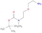 tert-butyl N-[2-(2-aminoethoxy)ethyl]-N-methylcarbamate