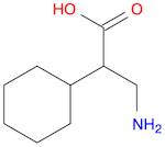 3-amino-2-cyclohexylpropanoic acid