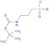 tert-butyl N-[3-(chlorosulfonyl)propyl]carbamate