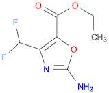 Ethyl 2-amino-4-(difluoromethyl)-1,3-oxazole-5-carboxylate