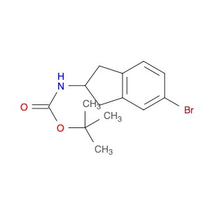 tert-Butyl N-(5-bromo-2,3-dihydro-1H-inden-2-yl)carbamate