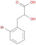 3-(2-BROMOPHENYL)-2-HYDROXYPROPANOIC ACID