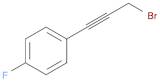 1-(3-BROMO-PROP-1-YNYL)-4-FLUORO-BENZENE