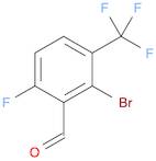 2-bromo-6-fluoro-3-(trifluoromethyl)benzaldehyde