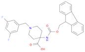 1-[(3,5-difluorophenyl)methyl]-4-({[(9H-fluoren-9-yl)methoxy]carbonyl}amino)piperidine-4-carboxy...