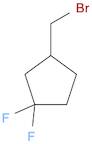 3-(bromomethyl)-1,1-difluorocyclopentane