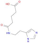 4-{[2-(1H-imidazol-5-yl)ethyl]carbamoyl}butanoic acid