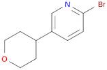 2-BROMO-5-(TETRAHYDROPYRAN-4-YL)PYRIDINE