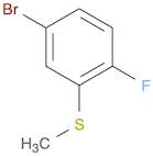 4-bromo-1-fluoro-2-(methylsulfanyl)benzene