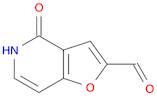 4-oxo-4H,5H-furo[3,2-c]pyridine-2-carbaldehyde