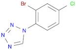 1-(2-Bromo-4-chlorophenyl)-1h-tetrazole