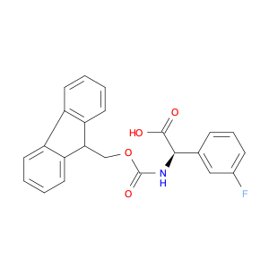 (2R)-2-({[(9H-fluoren-9-yl)methoxy]carbonyl}amino)-2-(3-fluorophenyl)acetic acid