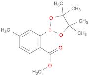 BENZOIC ACID, 4-METHYL-2-(4,4,5,5-TETRAMETHYL-1,3,2-DIOXABOROLAN-2-YL)-, +