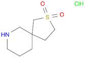 2λ6-thia-7-azaspiro[4.5]decane-2,2-dione hydrochloride