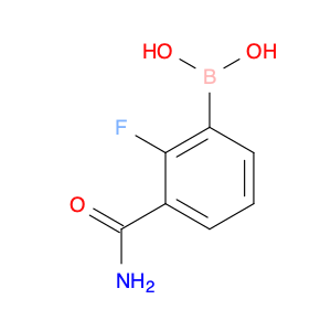 (3-Carbamoyl-2-fluorophenyl)boronic acid