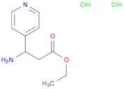 ethyl 3-amino-3-(pyridin-4-yl)propanoate dihydrochloride