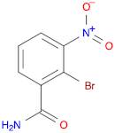 2-bromo-3-nitrobenzamide