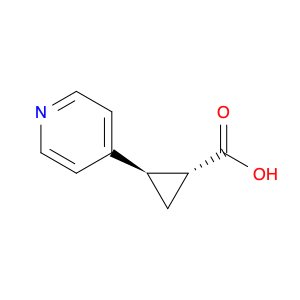 trans-2-(pyridin-4-yl)cyclopropanecarboxylic acid