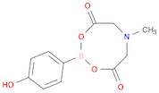 2-(4-Hydroxyphenyl)-6-methyl-1,3,6,2-dioxazaborocane-4,8-dione