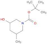 tert-butyl 3-hydroxy-5-methylpiperidine-1-carboxylate