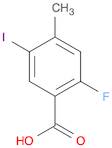 2-Fluoro-5-iodo-4-methylbenzoic acid