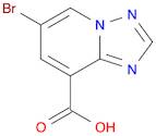 6-bromo-[1,2,4]triazolo[1,5-a]pyridine-8-carboxylic acid