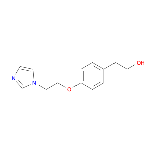 2-{4-[2-(1H-imidazol-1-yl)ethoxy]phenyl}ethan-1-ol