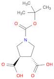 (3R,4R)-1-tert-butoxycarbonylpyrrolidine-3,4-dicarboxylic acid