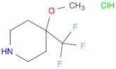 4-Methoxy-4-(trifluoromethyl)piperidine hydrochloride