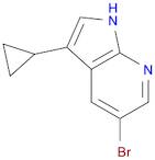 5-Bromo-3-cyclopropyl-1H-pyrrolo[2,3-b]pyridine