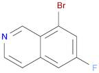 8-Bromo-6-fluoroisoquinoline