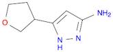 5-(Tetrahydro-3-furanyl)-1H-pyrazol-3-amine