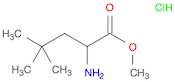 Methyl 2-amino-4,4-dimethylpentanoate hydrochloride