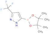 5-(Tetramethyl-1,3,2-dioxaborolan-2-yl)-3-(trifluoromethyl)-1H-pyrazole