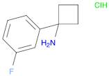 1-(3-Fluorophenyl)cyclobutan-1-amine Hydrochloride