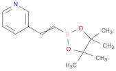 3-[2-(tetramethyl-1,3,2-dioxaborolan-2-yl)ethenyl]pyridine